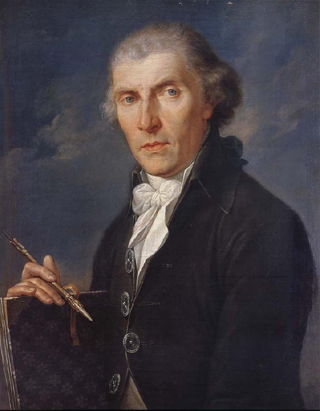 Angelika Kauffmann Bildnis des Vaters Johann Joseph Kauffmann oil painting image
